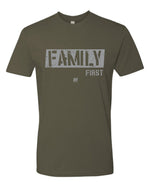 Family First Stencil - Shirts for Men