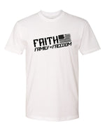 Faith Family Freedom (FFF) Slant - Shirts for Men
