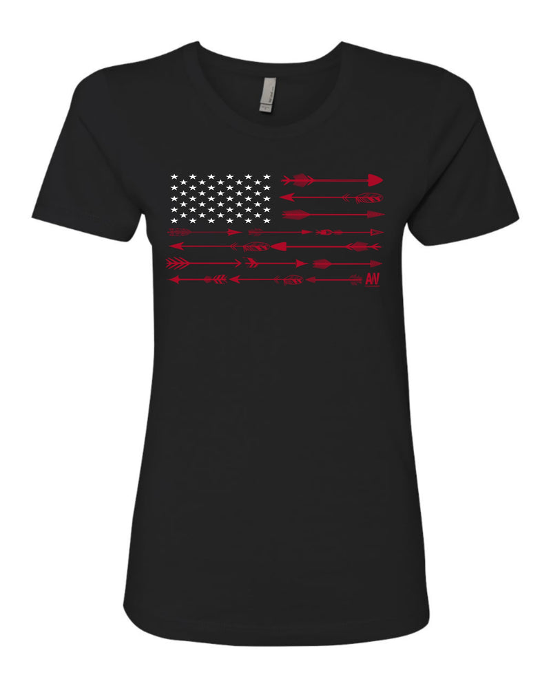 Arrow USA Flag - Women's Shirt