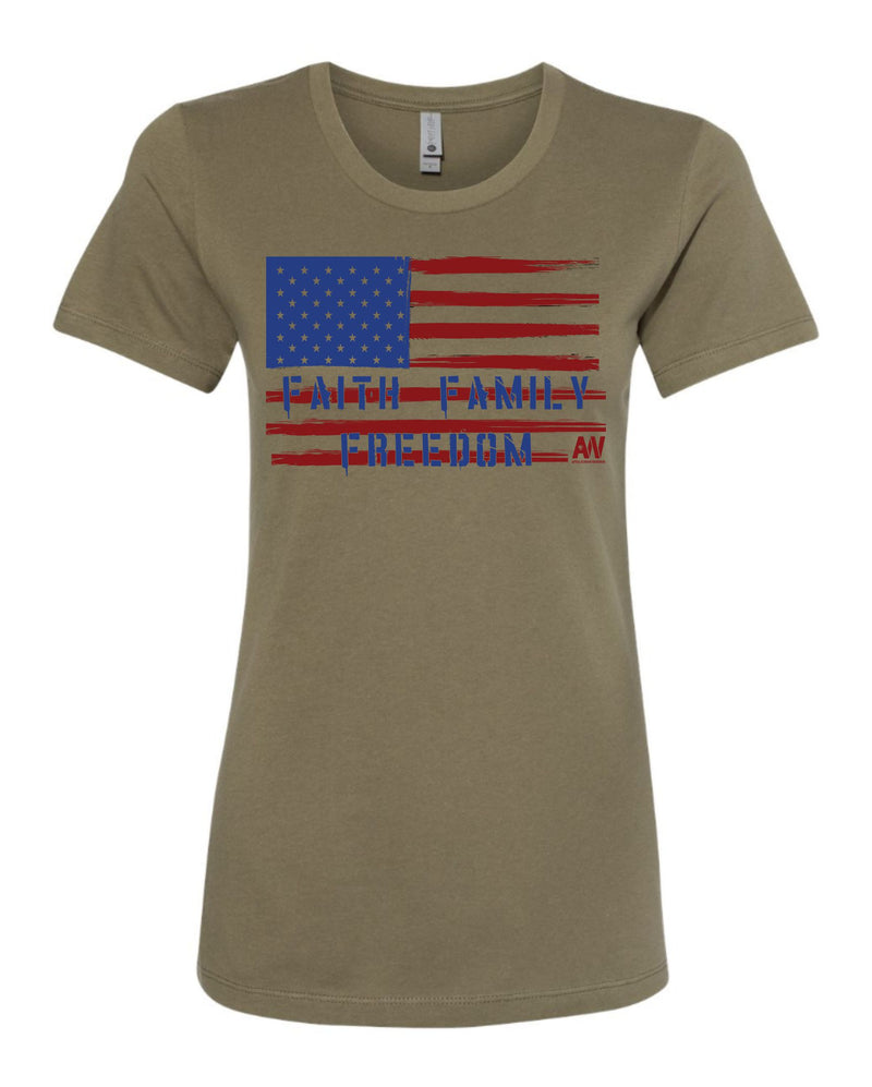Our Values Flag - Women's Shirt