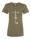 Faith Cross Graphic - Women's Shirt