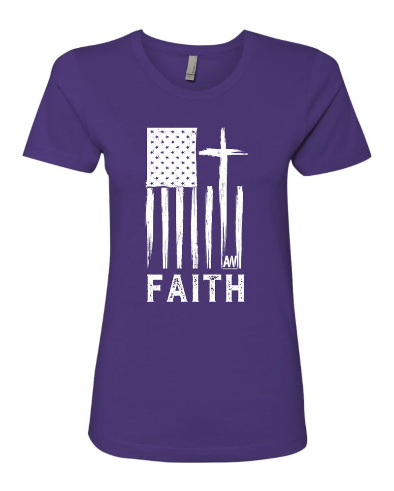 Faith Flag Graphic - Women's Shirt
