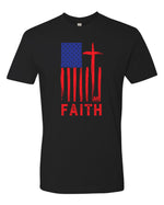 Faith Flag Graphic - Shirts for Men