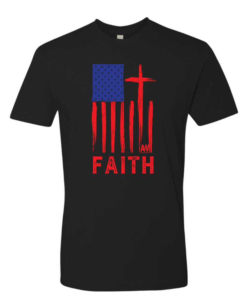Faith Flag Graphic - Shirts for Men