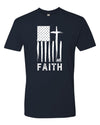 Faith Flag Graphic - Shirts for Men