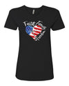 Faith Heart Graphic - Women's Shirt