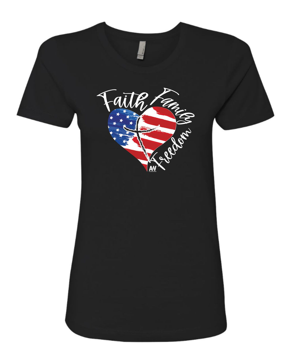 Faith Heart Graphic - Women's Shirt