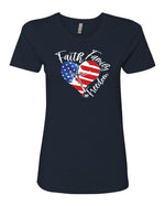 Faith Heart Graphic - Women's Shirt