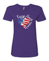 Faith Heart Graphic - Women's Shirt