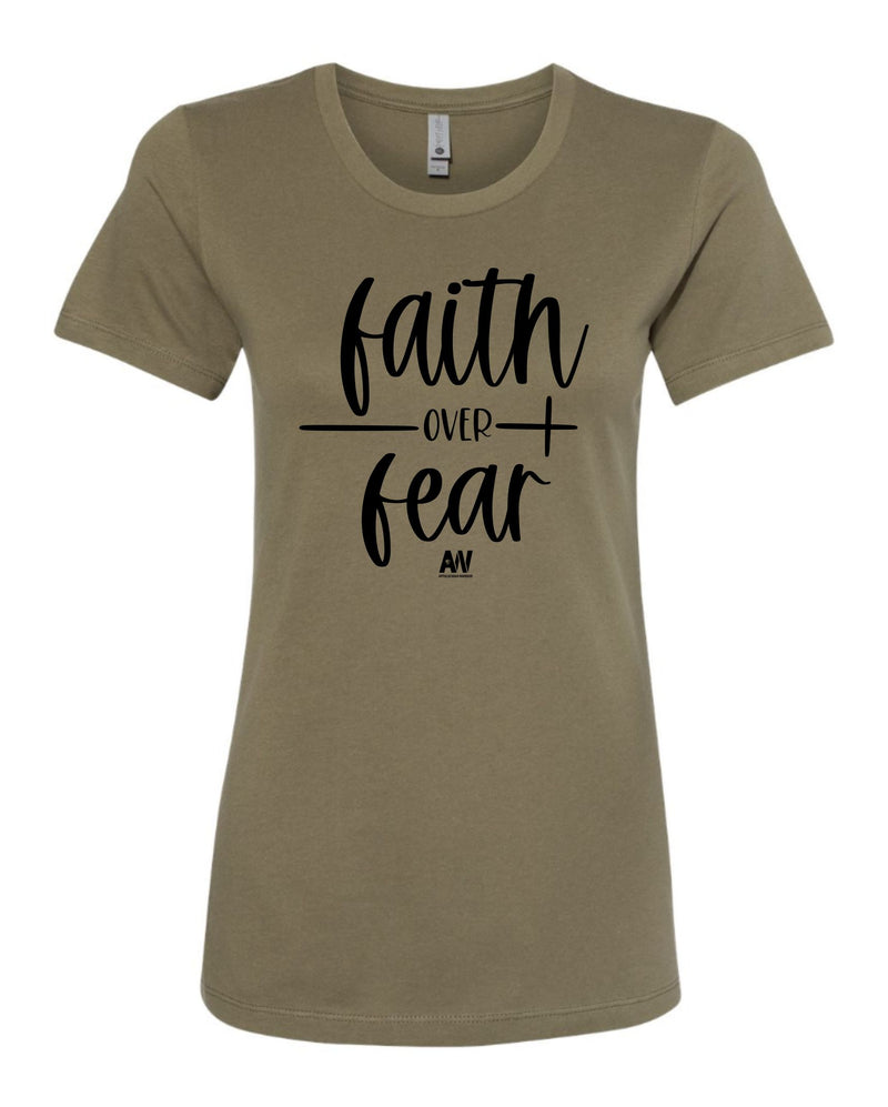 Faith Over Fear Graphic - Women's Shirt