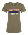 Freedom Mountain Graphic - Women's Shirt