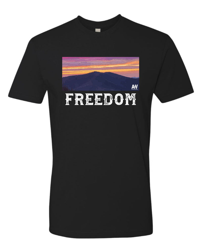 Freedom Mountain Graphic - Shirts for Men