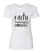 Faith Family Freedom (FFF) - Women's Shirt