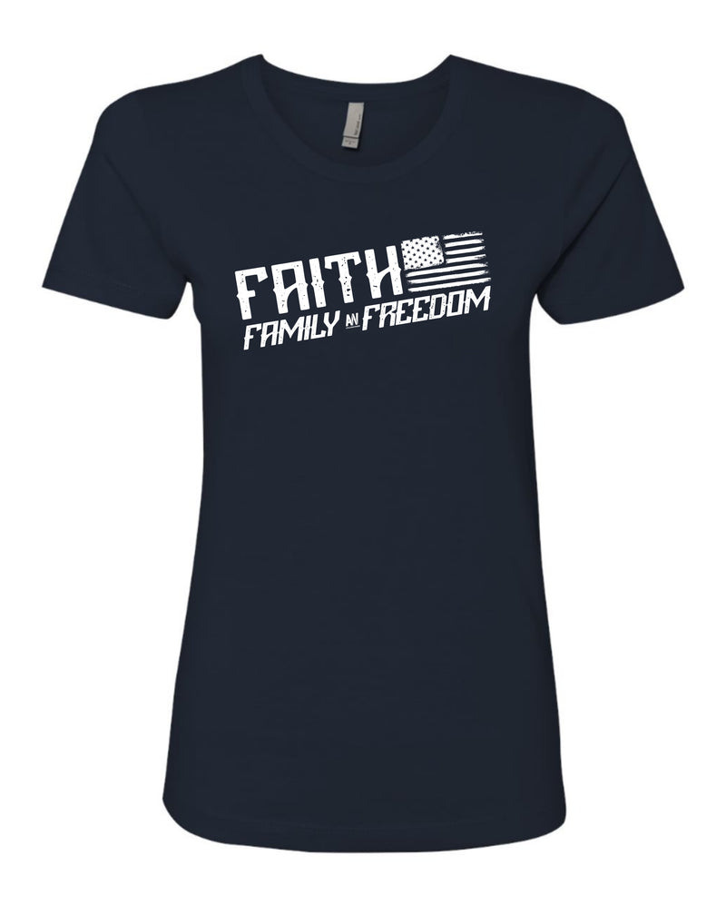 Faith Family Freedom (FFF) Slant - Women's Shirt